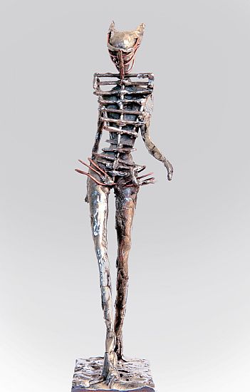 Robyn  Neild - Futuristic figure walking